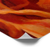 Hot Sizzling Yummy Salty Bacon Over Poster (Hoek)