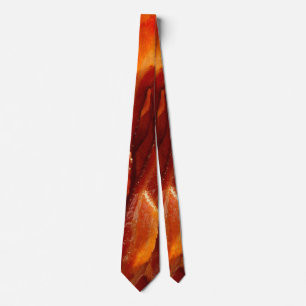 Hot Sizzling Yummy Salty Bacon Texture Stropdas
