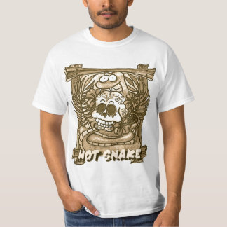 HOT SNAKE2sepia T-shirt