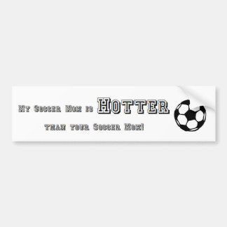 Hot Soccer Mam Bumpersticker