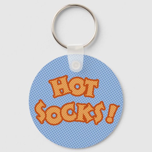 Hot Sokken Sleutelhanger (Voorkant)