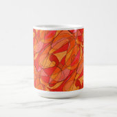 "Hot Spot Tiled" Abstrait Design Mug (Centre)