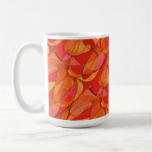 "Hot Spot Tiled" Abstrait Design Mug (Gauche)
