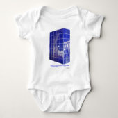 Hot-Springs, AR BlueTile Reflection-cadeautjes Romper (Voorkant)