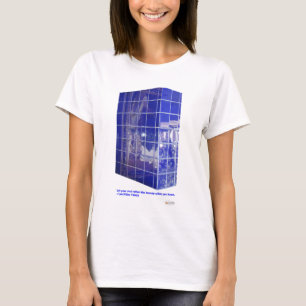 Hot-Springs, AR BlueTile Reflection-cadeautjes T-shirt