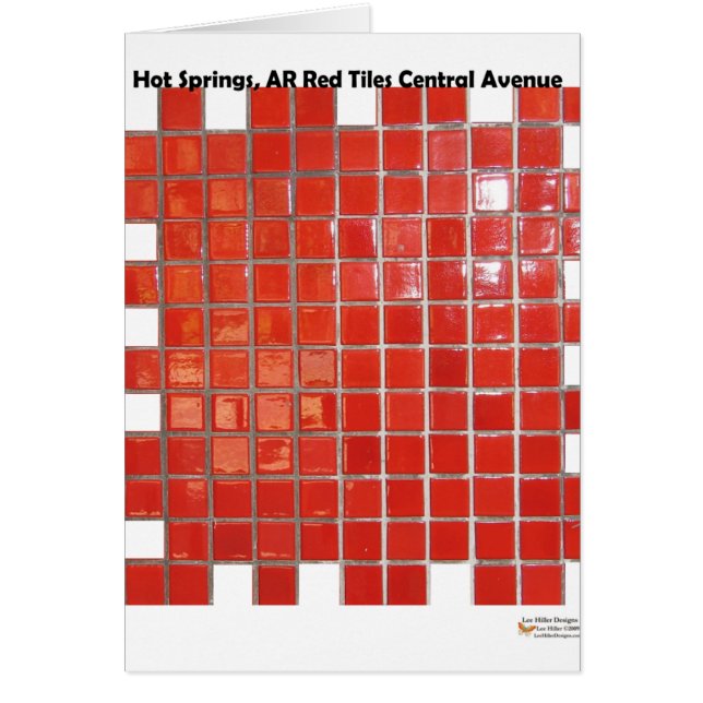 Hot-Springs, AR Red Tegels Central Ave Gifts (Voorkant)