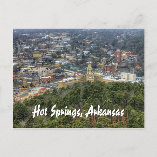 Hot Springs, Arkansas Briefkaart (Voorkant)