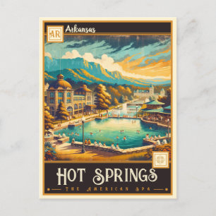 Hot Springs, Arkansas    Briefkaart