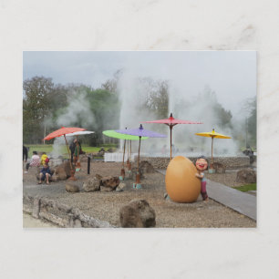 Hot Springs in Chiang Mai Thailand Briefkaart