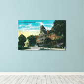 Hot Springs in Paso Robles, CAPaso Robles, CA Canvas Afdruk (Insitu (Houten vloer))