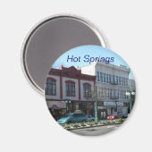Hot Springs magneet (Voorkant / Achterkant)