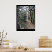 Hot Springs Mountain Arkansas Path Large Print (Keuken)