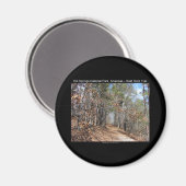 Hot Springs National Park, AR Goat Rock Trail Magneet (Voorkant / Achterkant)