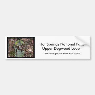 Hot Springs National Park, AR Upper Dogwood Loop Bumpersticker