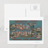 Hot Springs National Park, Arkansas Briefkaart (Voorkant / Achterkant)