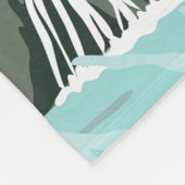 Hot Springs National Park Arkansas Fleece Deken (Hoek)