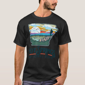 Hot Springs National Park Arkansas Natuur T-shirt