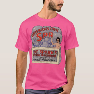Hot Springs National Park Arkansas  Retro T T-shirt