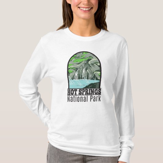 Hot Springs National Park Arkansas  T-Shirt (Voorkant)