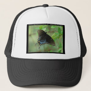 Hot Springs National Park Swallowtail Butterfly Trucker Pet