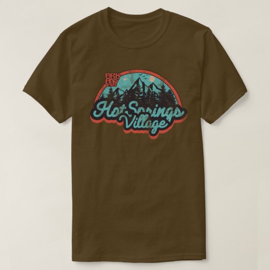 Hot Springs Village, Arkansas T-shirt (Design voorkant)