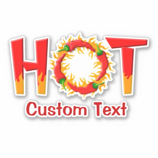 HOT STICKER (Voorkant)