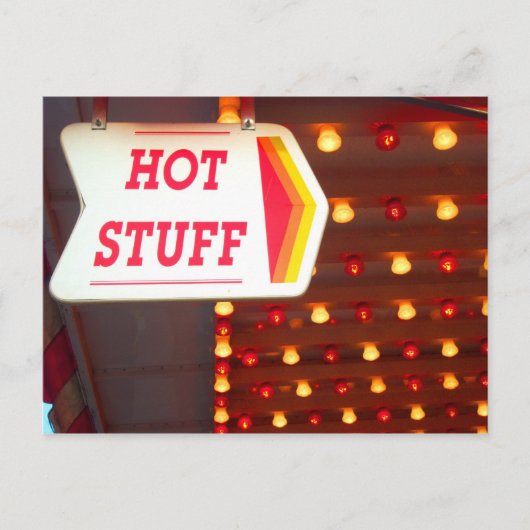 Hot Stuff Briefkaart (Voorkant)