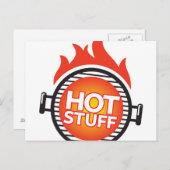 Hot Stuff Briefkaart (Voorkant / Achterkant)
