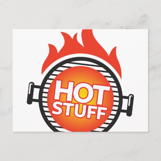Hot Stuff Briefkaart (Voorkant)