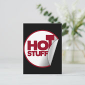 Hot Stuff Briefkaart (Staand voorkant)