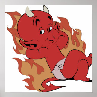 Hot Stuff de kleine duivel Poster