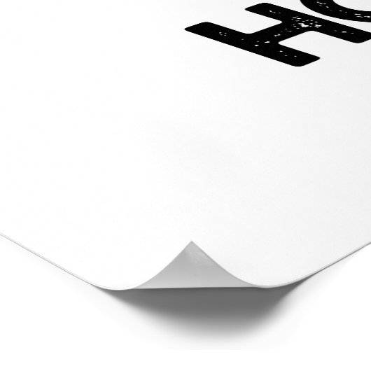 Hot Stuff Funny Sun Pun Poster (Hoek)