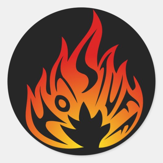 Hot Stuff Sticker (Voorkant)