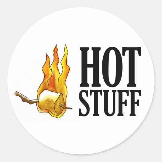 Hot Stuff Stickers (Voorkant)