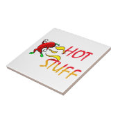 Hot Stuff Tegeltje (Zijkant)