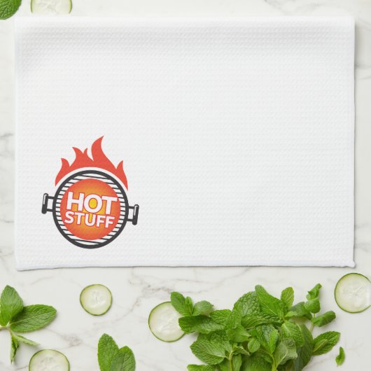 Hot Stuff Theedoek (Gevouwen)