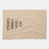 Hot Stuffing door grappige Thanksgiving Theedoek (Horizontaal)