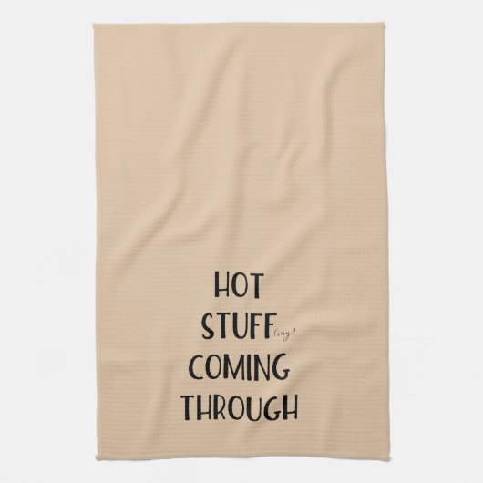 Hot Stuffing door grappige Thanksgiving Theedoek (Verticaal)