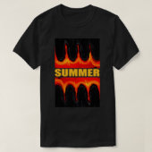 Hot Summer Cats T-shirt (Design voorkant)