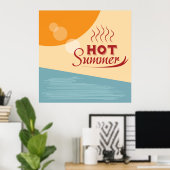 Hot Summer Poster (Thuiskantoor)