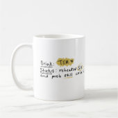 Hot Tea, Iced Tea, Illustration Mug (Gauche)
