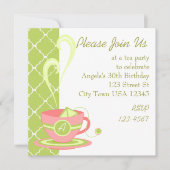 Hot Tea Kaart (Voorkant)