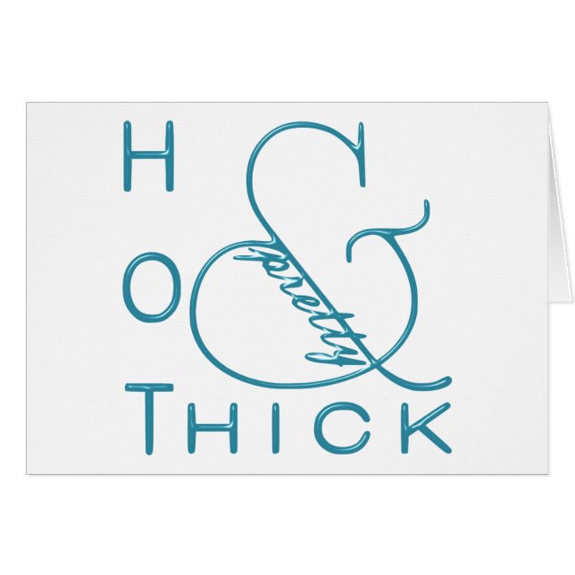 Hot-thick en  (Voorkant Horizontaal)