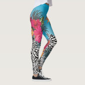 Hot Tropics Zebra Skin Leggings (Droite)