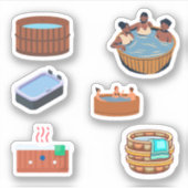 Hot Tub Stickers (Voorkant)