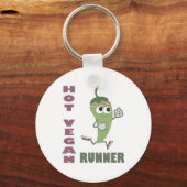 Hot Vegan Runner Sleutelhanger (Voorkant)