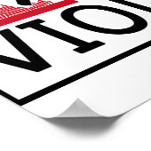 Hot Violinist Poster (Hoek)