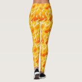 Hot-vlammen Leggings (Achterkant)