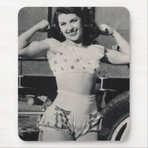 Hot Vrouw Fitness Girls Muismat