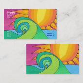 Hot-Wave-visitekaartje Visitekaartje (Voorkant / Achterkant)